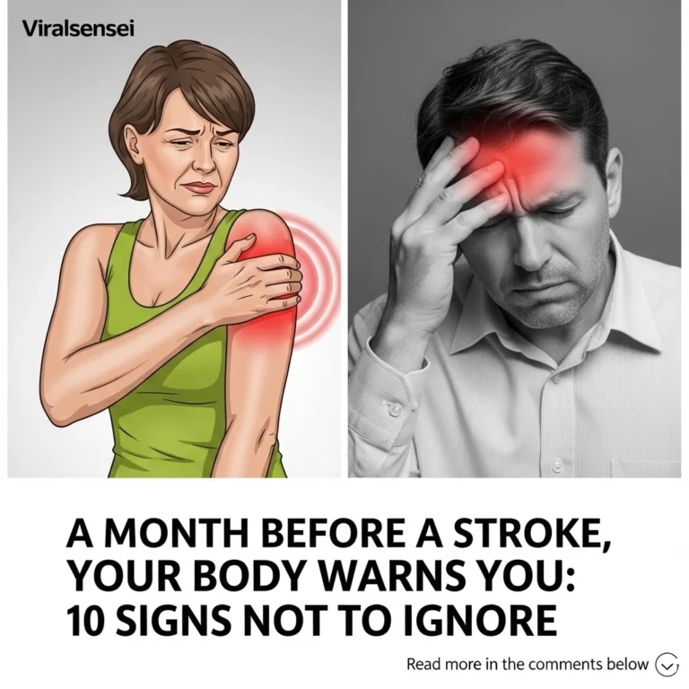 A Month Before a Stroke, Your Body Warns You: 10 Signs Not to Ignore