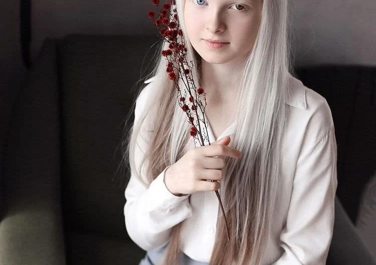 the Remarkable Beauty of Amina Ependieva.