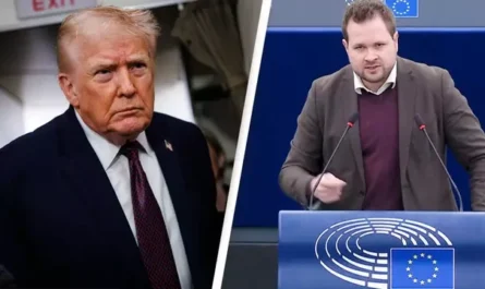 Danish politician cut off after telling Donald Trump to 'f**k off' during heated Greenland speech